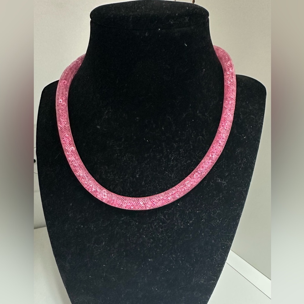 Swarovski Elegant Pink Necklace